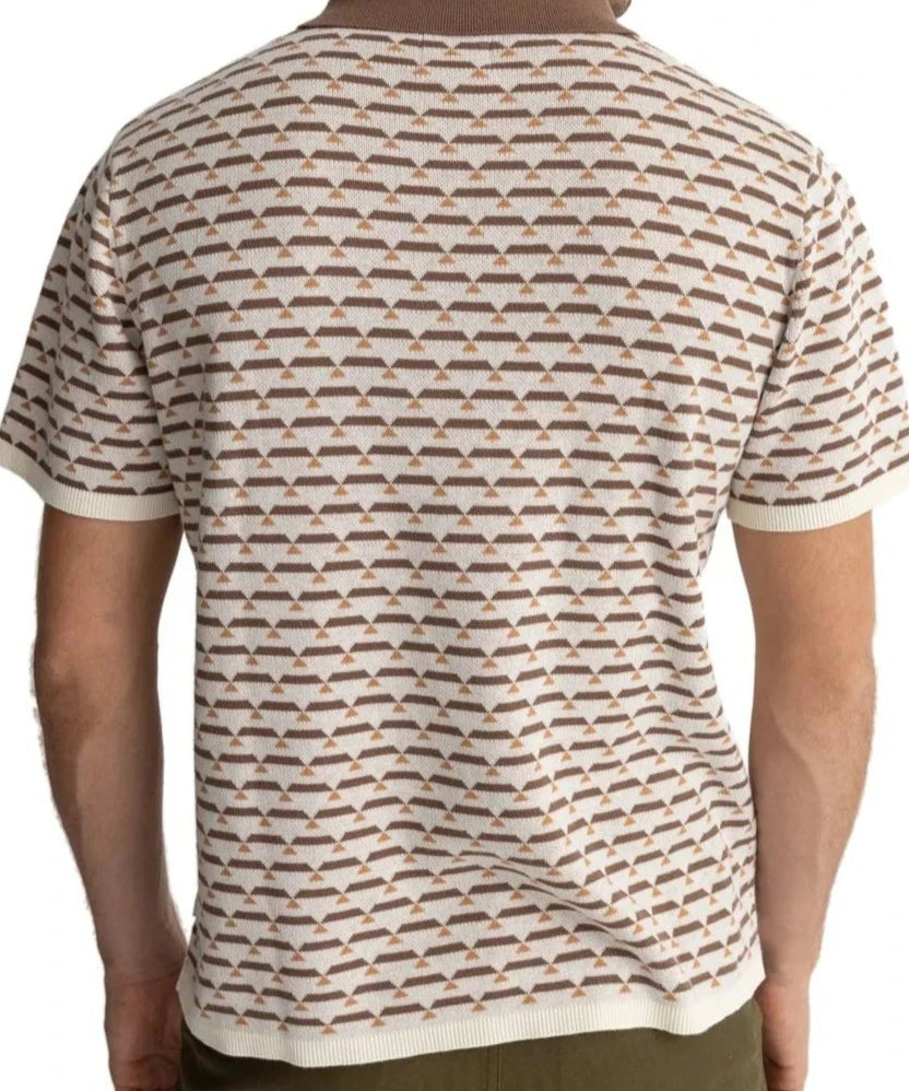 Jacquard Short Sleeve Polo - MTT Collective