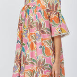 Jacque Lace Trimmed Swing Dress - MTT Collective