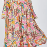 Jacque Lace Trimmed Swing Dress - MTT Collective