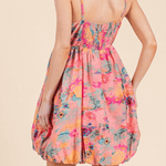 Jane Floral Print Mini Dress - MTT Collective