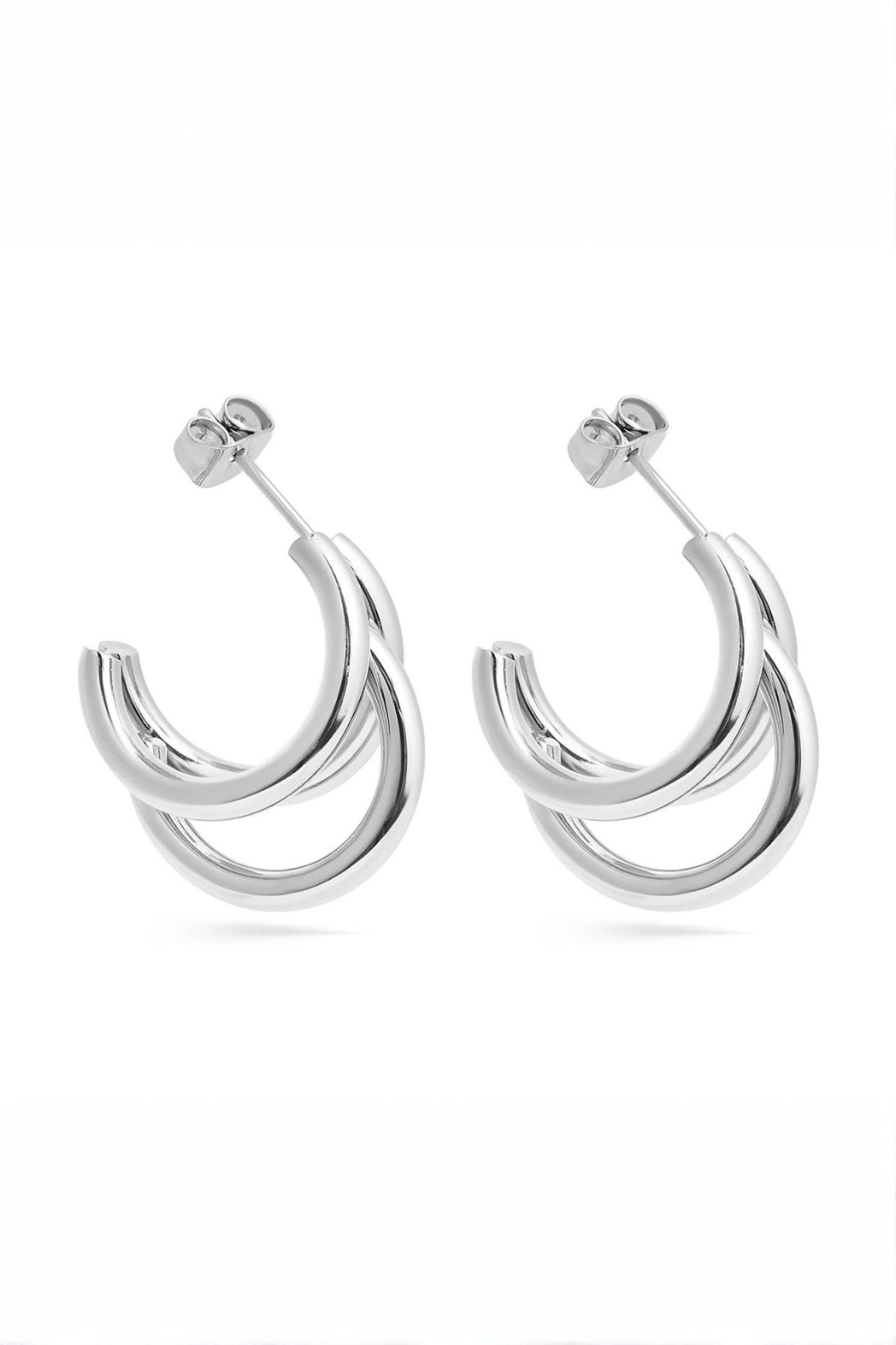 Janet Statement Layered Hoop Earrings - MTT Collective