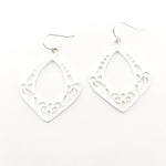 Jasmine Brushed Drop Earrings - MTT Collective