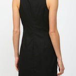 Jayden Embroidered Linen Fitted Dress - MTT Collective