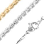 Jeanne Serpentine Chain Necklace - MTT Collective