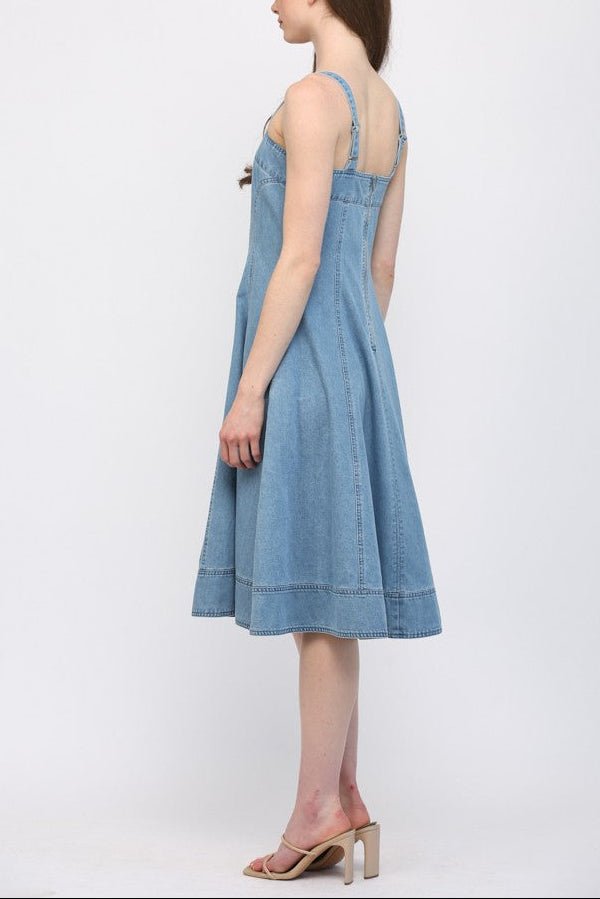 Jemma Fit & Flare Midi Dress - MTT Collective