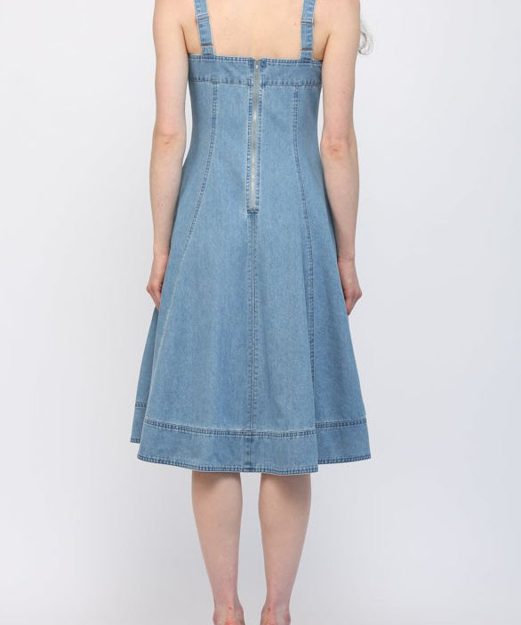 Jemma Fit & Flare Midi Dress - MTT Collective