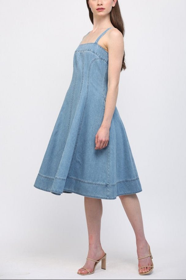 Jemma Fit & Flare Midi Dress - MTT Collective
