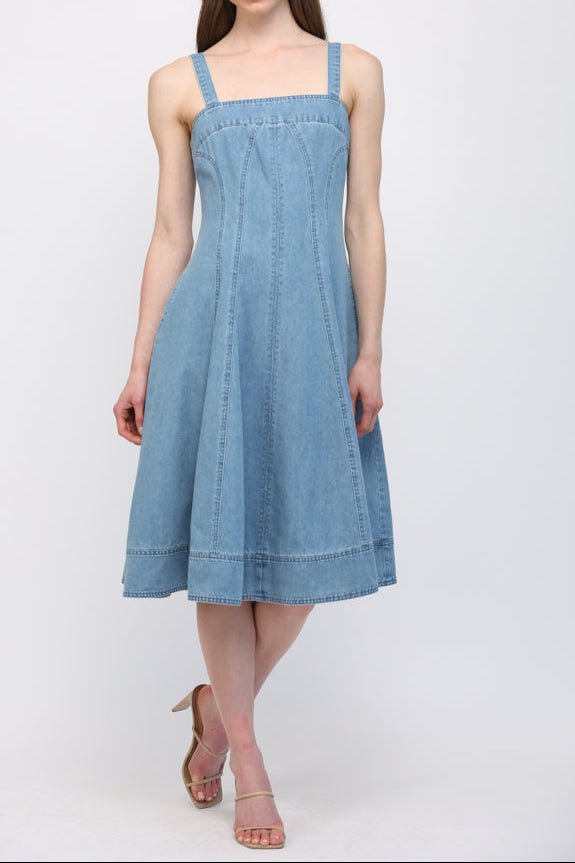 Jemma Fit & Flare Midi Dress - MTT Collective