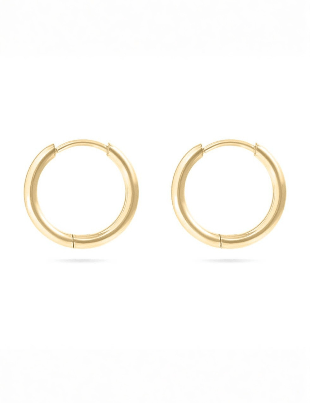 Jessica Classic Hoop Huggie Earrings - MTT Collective