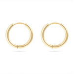 Jessica Classic Hoop Huggie Earrings - MTT Collective