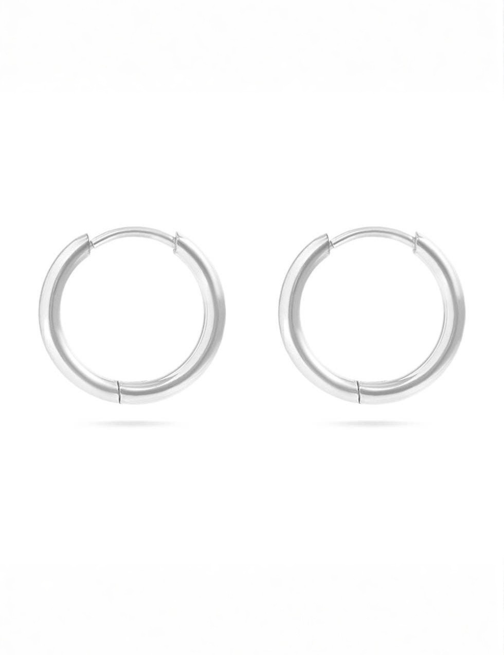 Jessica Classic Hoop Huggie Earrings - MTT Collective