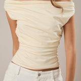 Jessica Off The Shoulder Ruched Top - MTT Collective