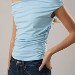 Jessica Off The Shoulder Ruched Top - MTT Collective