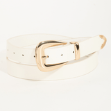 Jocelyn Smooth Vegan Leather Belt - MTT Collective