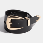 Jocelyn Smooth Vegan Leather Belt - MTT Collective
