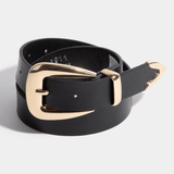 Jocelyn Smooth Vegan Leather Belt - MTT Collective