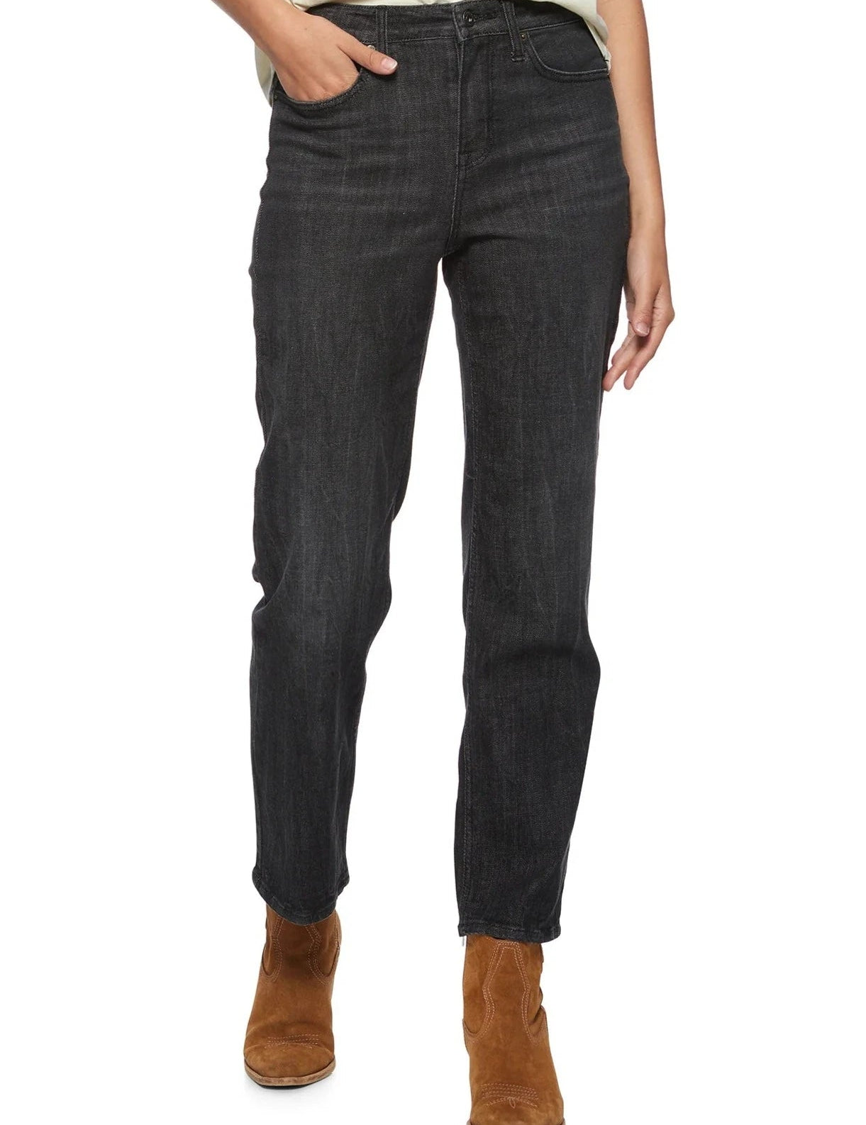 Joplin High Rise Straight Jean - MTT Collective