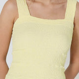 Julie Lace Textured Square Top - MTT Collective