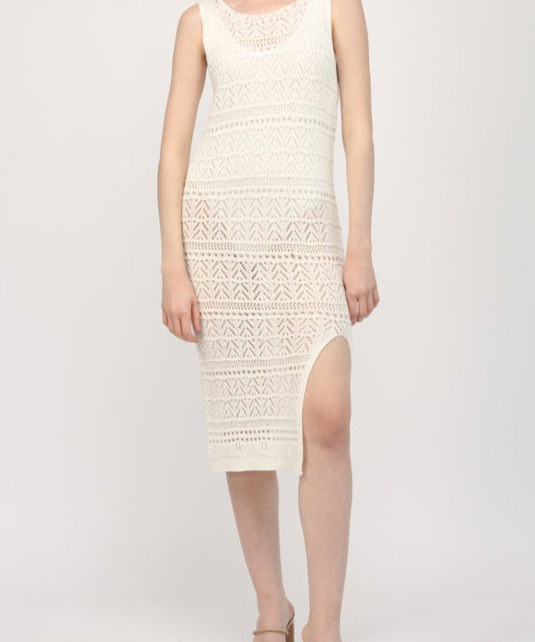 Julie Tank Cover UP Midi Sweater Dress - MTT Collective