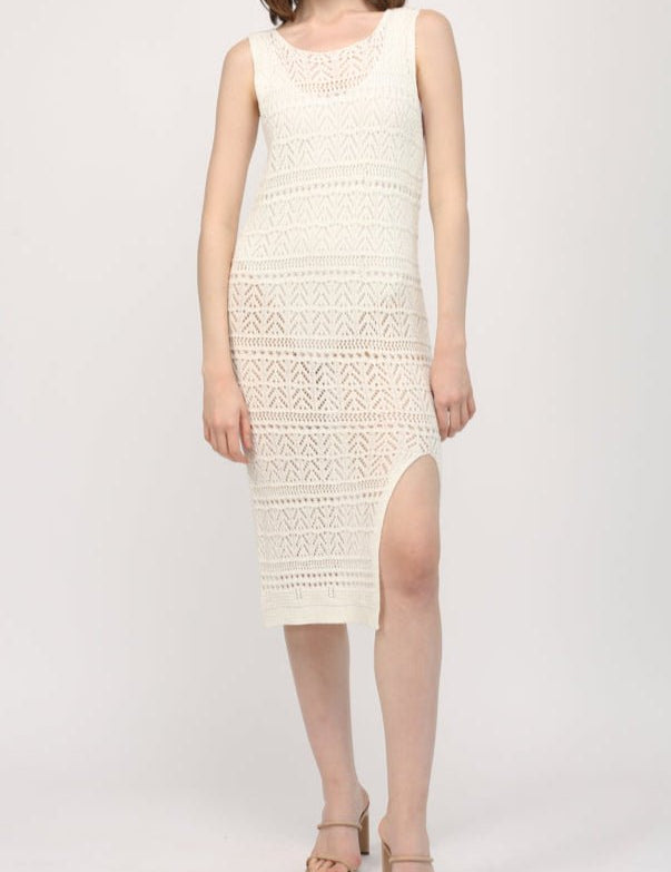 Julie Tank Cover UP Midi Sweater Dress - MTT Collective