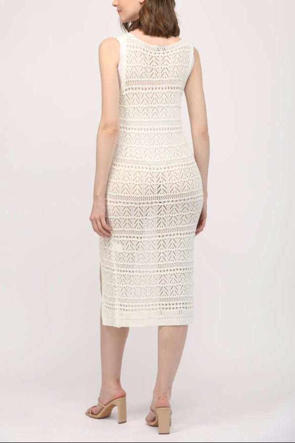 Julie Tank Cover UP Midi Sweater Dress - MTT Collective