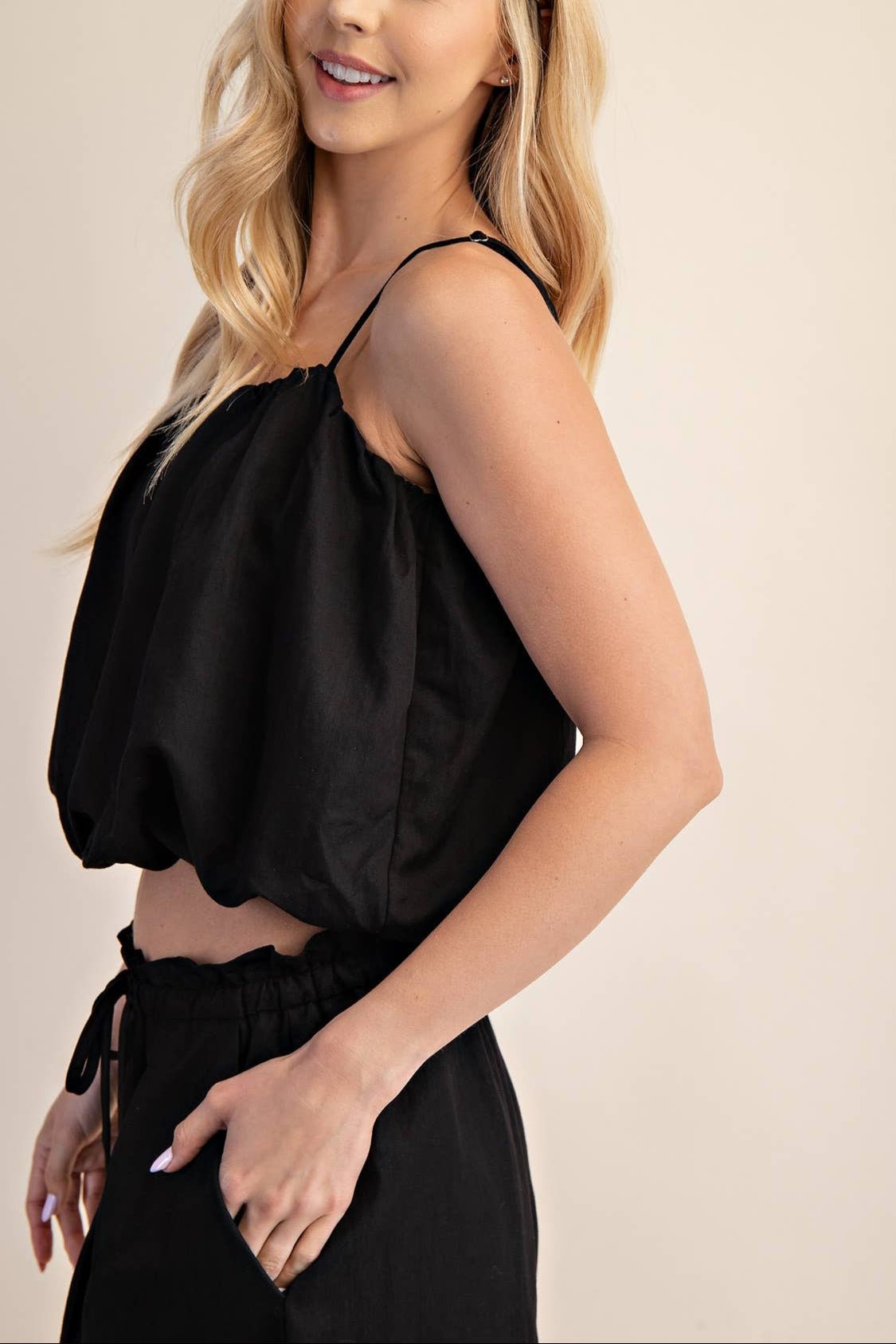 Kaiden Bubble - Hem Crop Top - MTT Collective