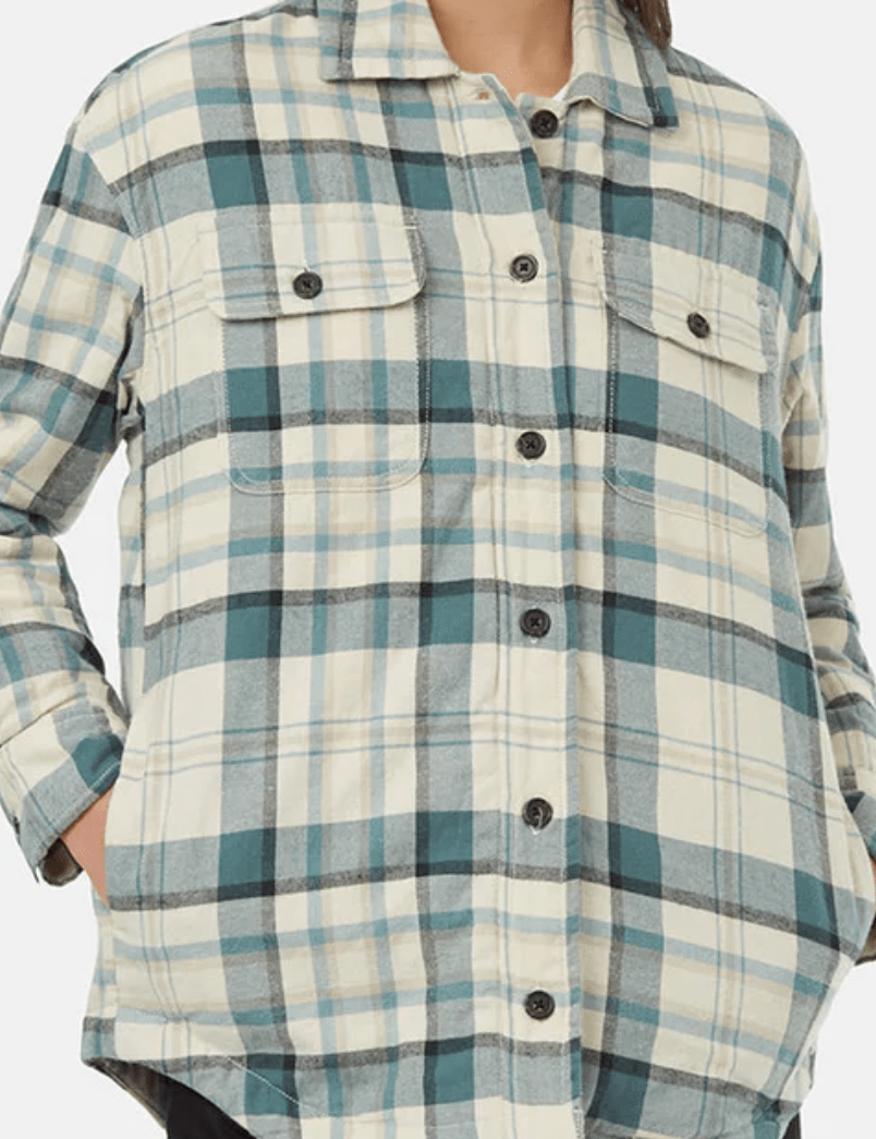Kapok Flannel Insulated Shacket - MTT Collective