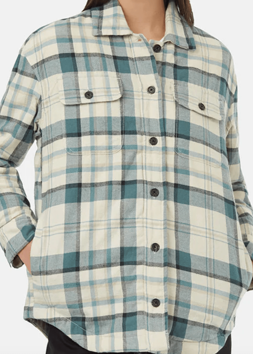 Kapok Flannel Insulated Shacket - MTT Collective