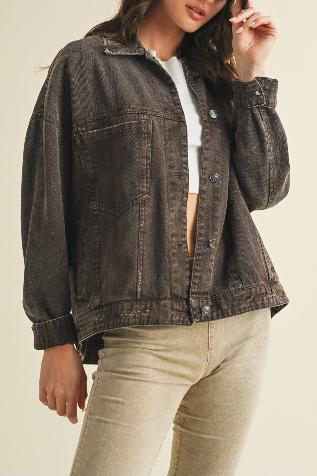 Kassidy Back Pleated Jacket - MTT Collective