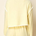 Katelyn Cloudy Knit Crop Top - MTT Collective