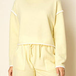 Katelyn Cloudy Knit Crop Top - MTT Collective