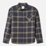 Katin Derek Flannel Washed Blue - front