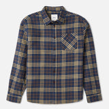 Katin Derek Flannel Washed Blue - front