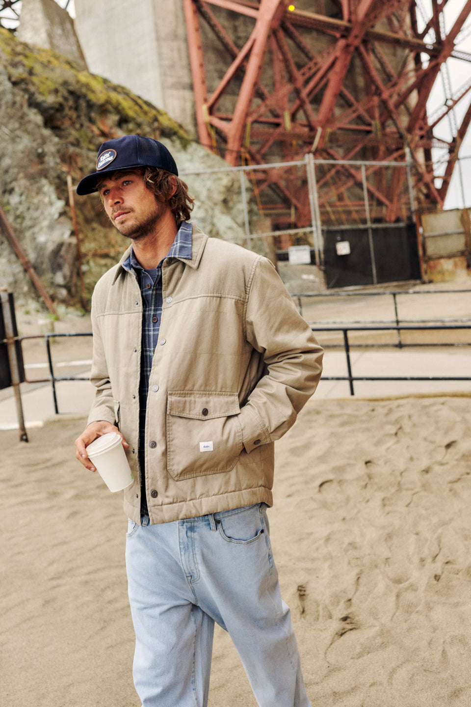 Katin Yukon Jacket Khaki - lifestyle