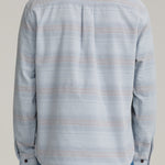 Katin Stevie Shirt Light Blue - on model back