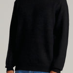 Katin Rivers Sweater Black - on model side