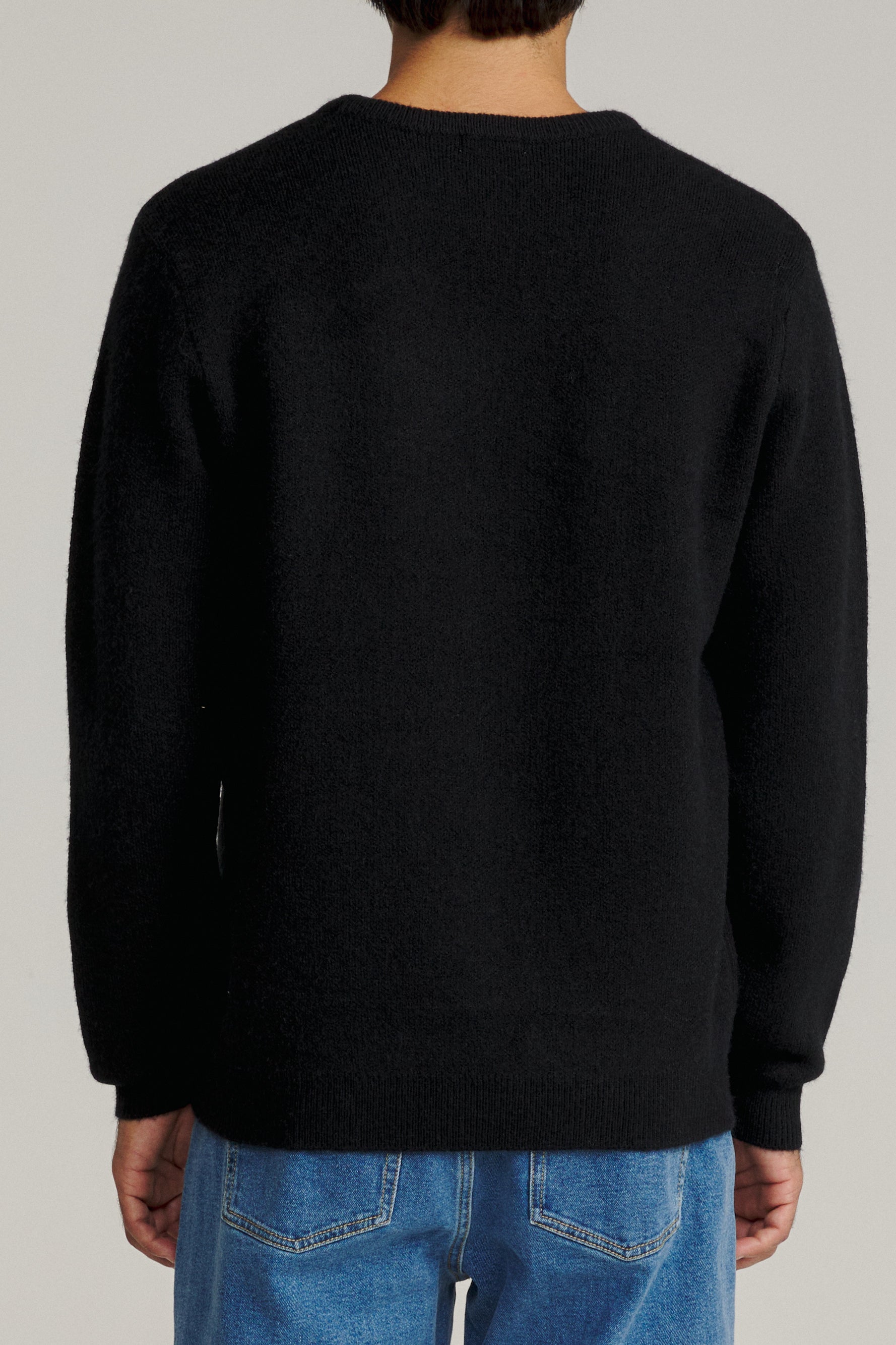 Katin Rivers Sweater Black - on model back
