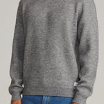 Katin Rivers Sweater Heather Gray - on model side