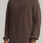 Katin Swell Sweater French Roast - on model side