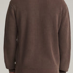 Katin Swell Sweater French Roast - on model back