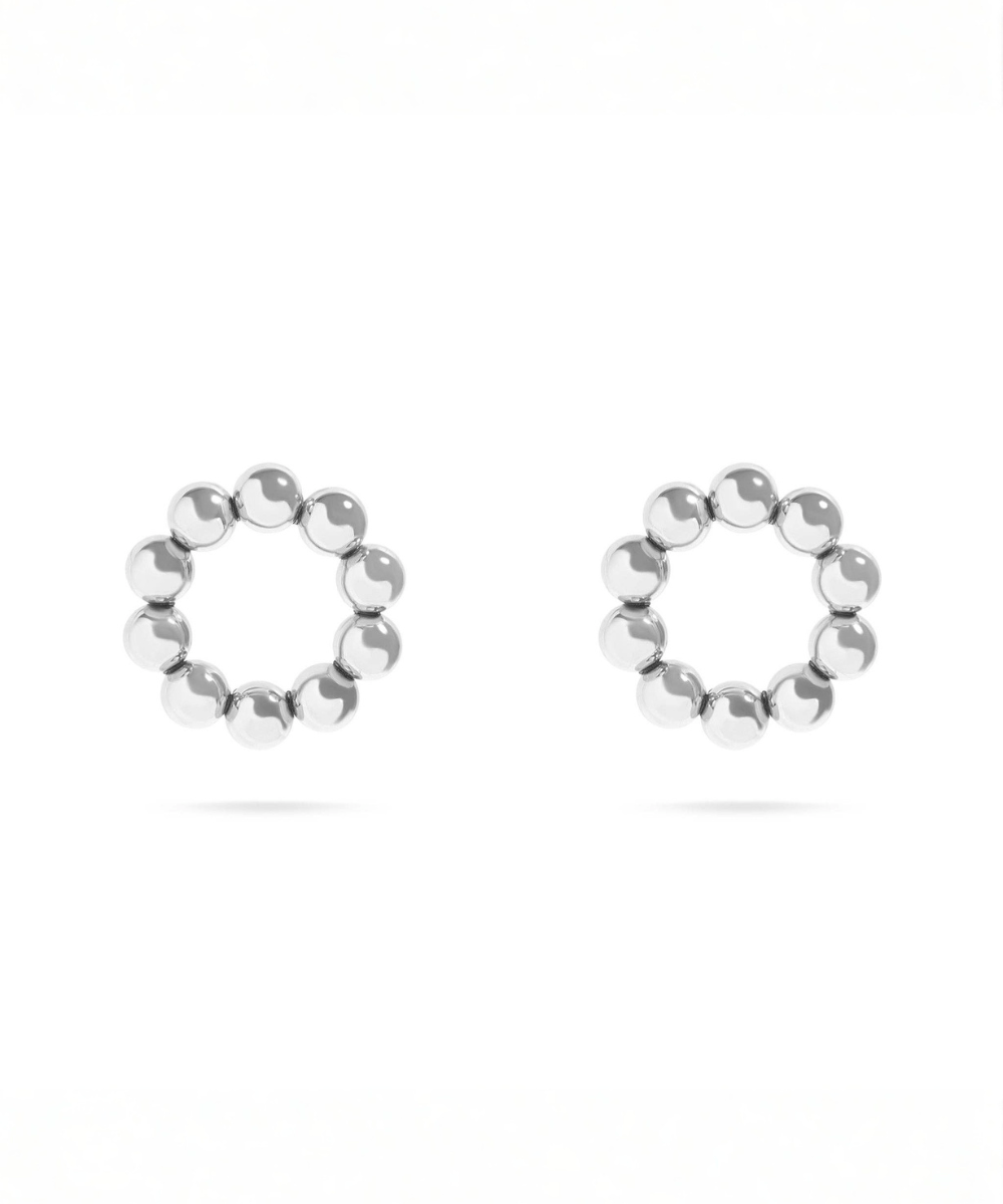 Kayla Circle Ball Stud Earrings - MTT Collective