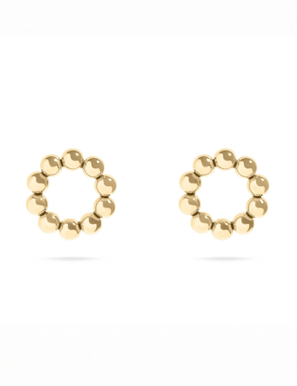 Kayla Circle Ball Stud Earrings - MTT Collective
