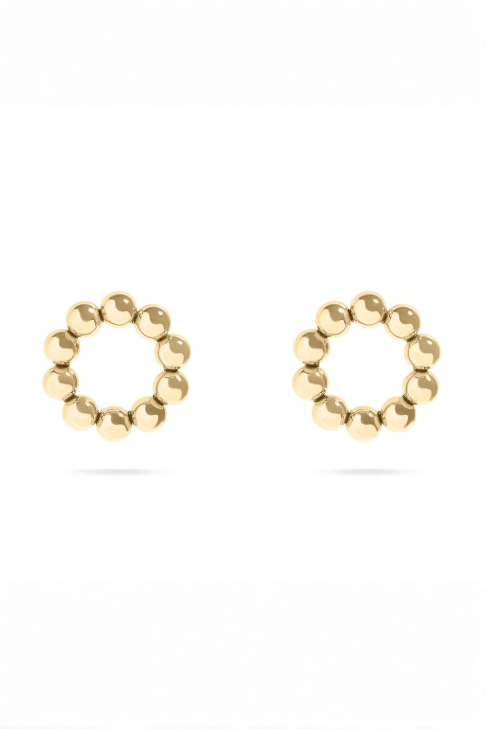 Kayla Circle Ball Stud Earrings - MTT Collective