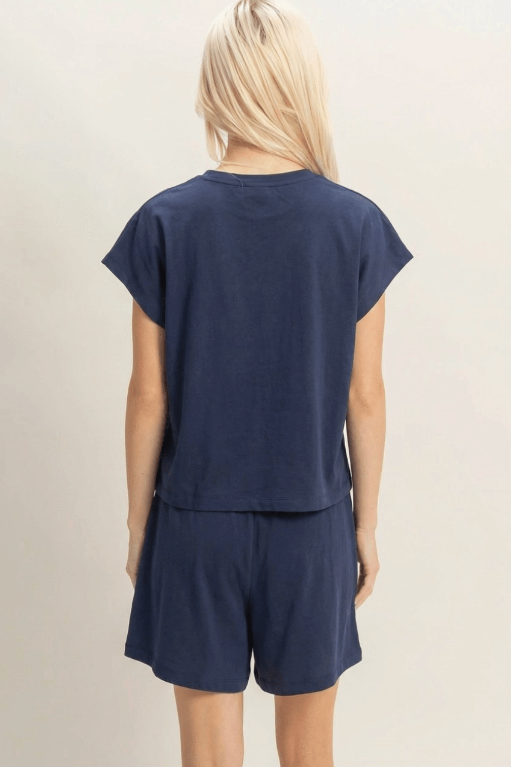 Kayla Elastic Waistband Shorts - MTT Collective