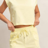 Kayla Elastic Waistband Shorts - MTT Collective