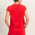 Kayla Elastic Waistband Shorts - MTT Collective