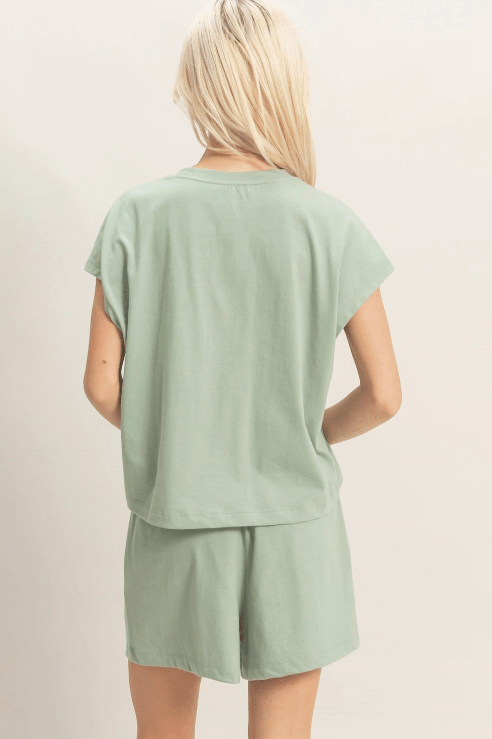 Kayla Elastic Waistband Shorts - MTT Collective