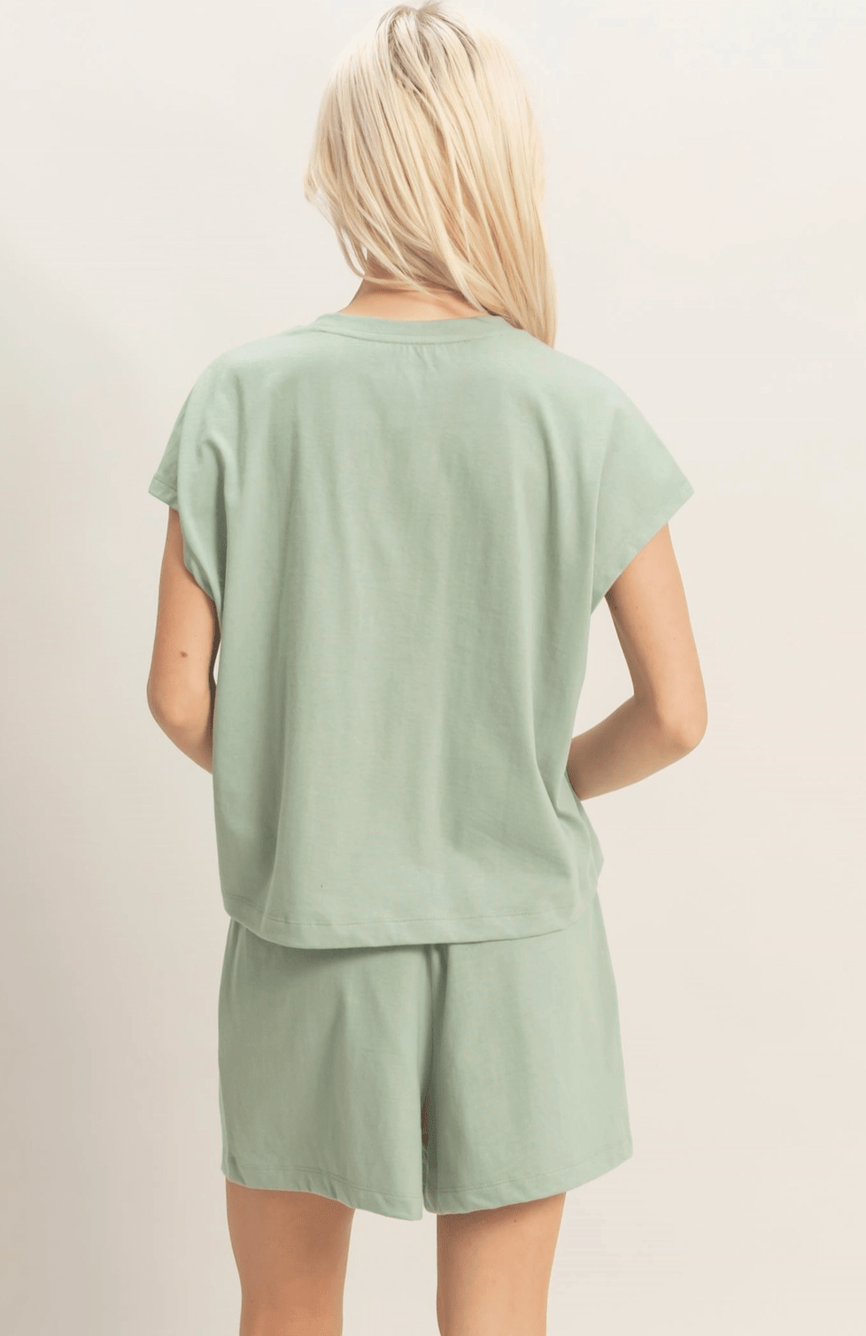 Kayla Elastic Waistband Shorts - MTT Collective