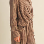 Kaylani Twist Front Blouse - MTT Collective