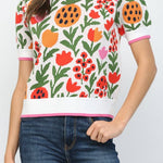 Kelly Short Sleeve Sweater Top - MTT Collective
